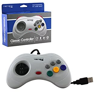 classic usb nes controller for pc / mac - (not compatible with nes classic system)